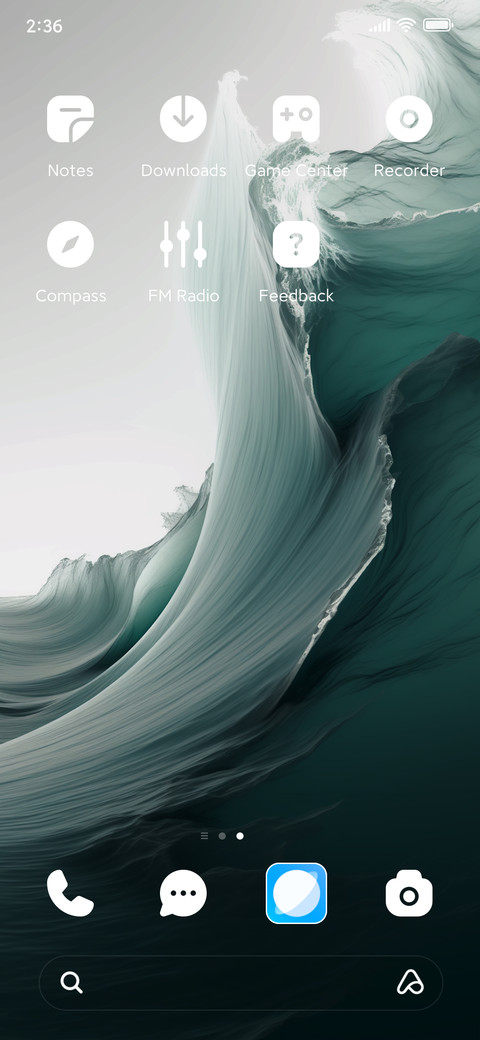 billow screenshot