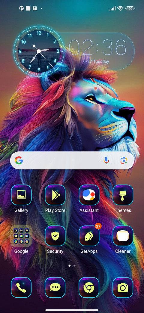 lion predator screenshot