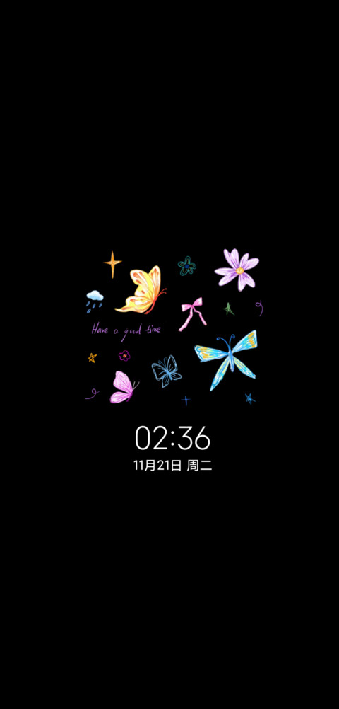 ins梦幻蝴蝶涂鸦 screenshot