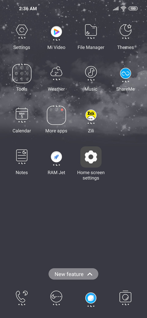 Full moon screenshot