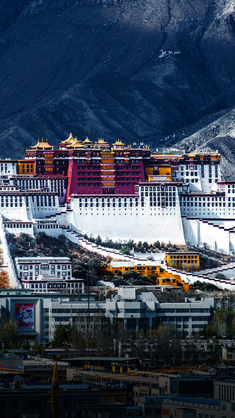 Potala Palace Under Snow Mountain screenshot