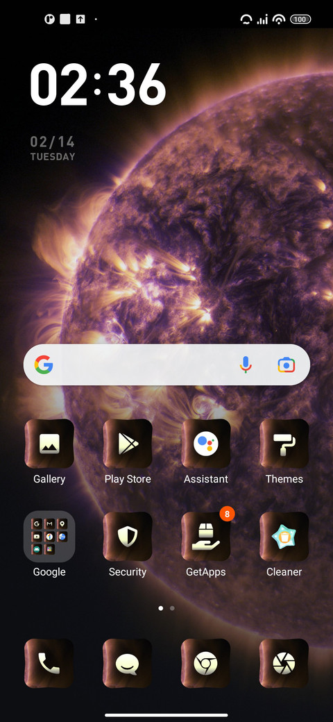 Solar screenshot