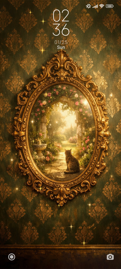 Retro Cat Garden screenshot