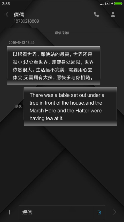 几何简黑 screenshot