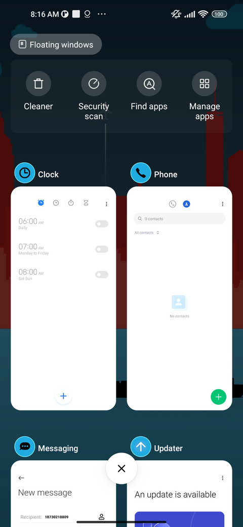 minimal city screenshot