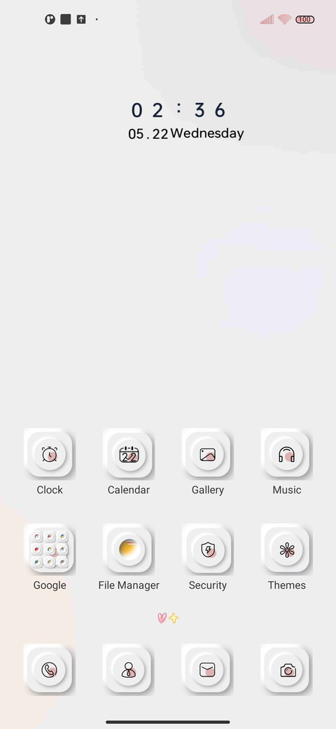 Two-pattern puppy screenshot