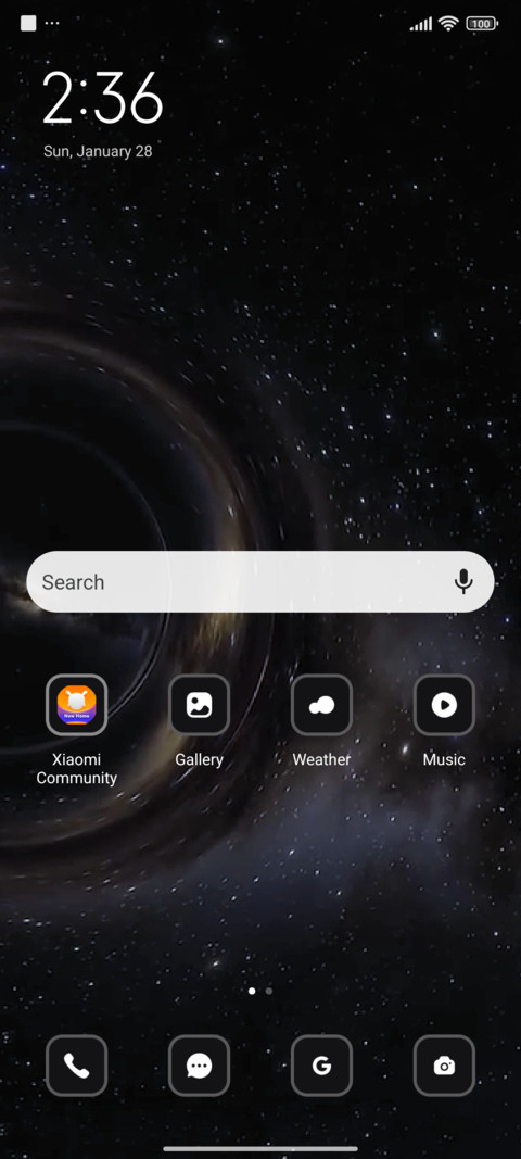 Black Hole screenshot