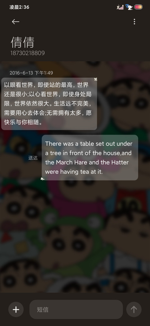 蜡笔小新 多色发光 screenshot