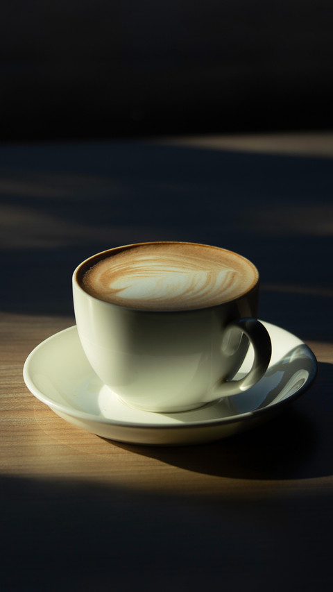 Coffee latte with milk for non-bitter lovers screenshot