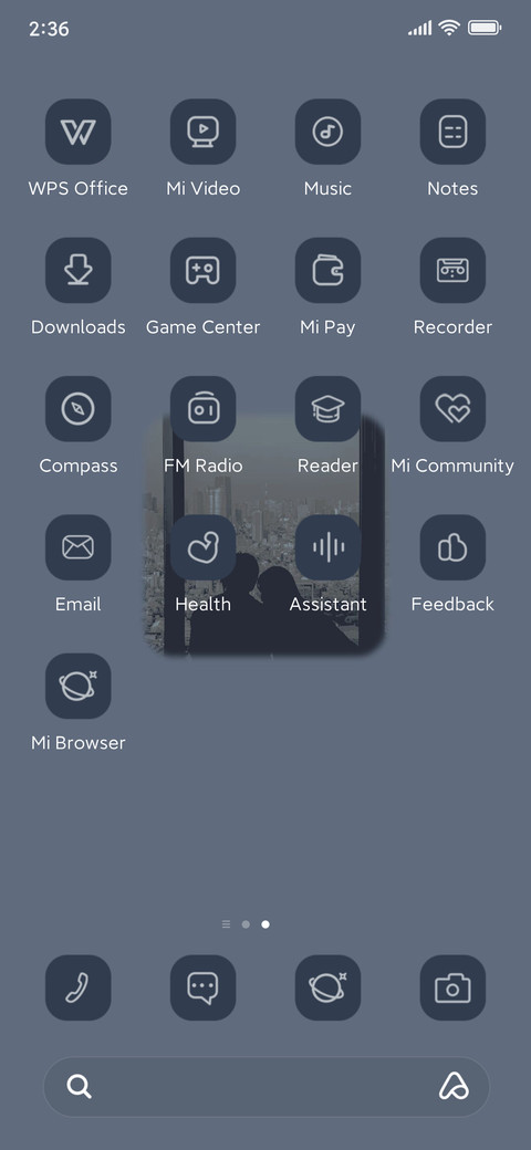 Blue sea meet you screenshot