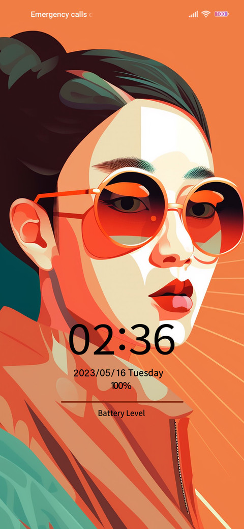 Glasses woman screenshot