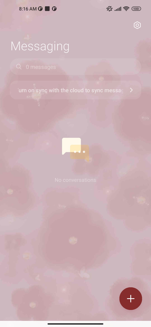 Romantic camellia screenshot