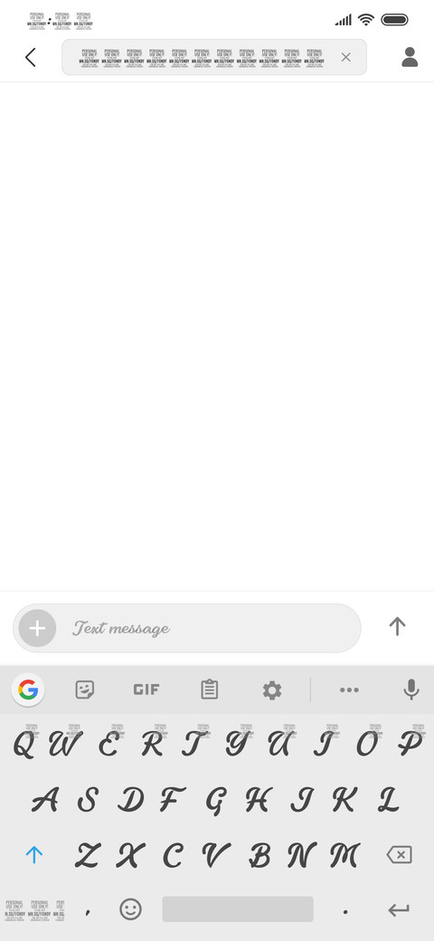 Fondy Script screenshot