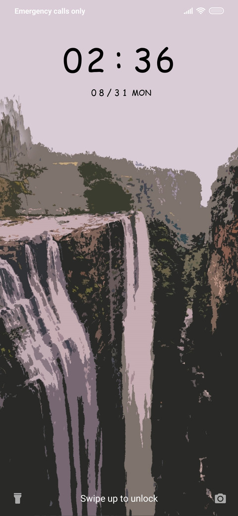 Waterfall Nature_3MDS screenshot