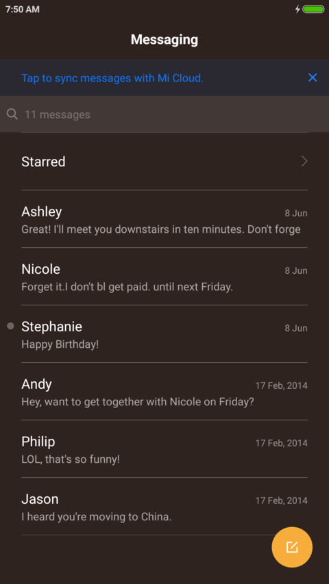 Chocolate screenshot