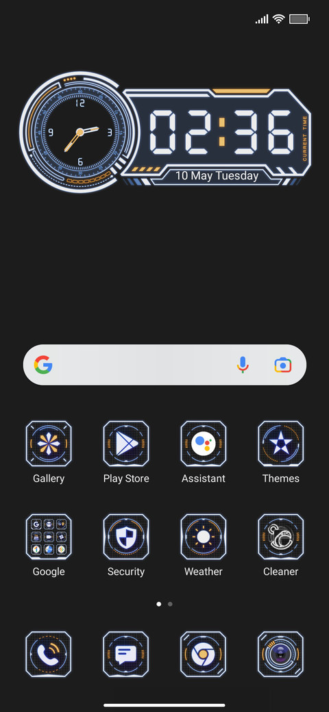 dark technology screenshot