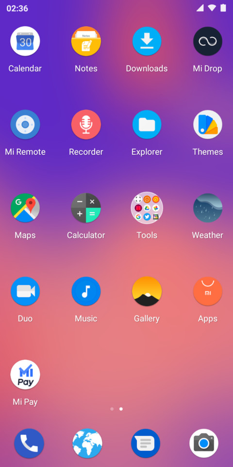Android Q Notch_DWM19 screenshot