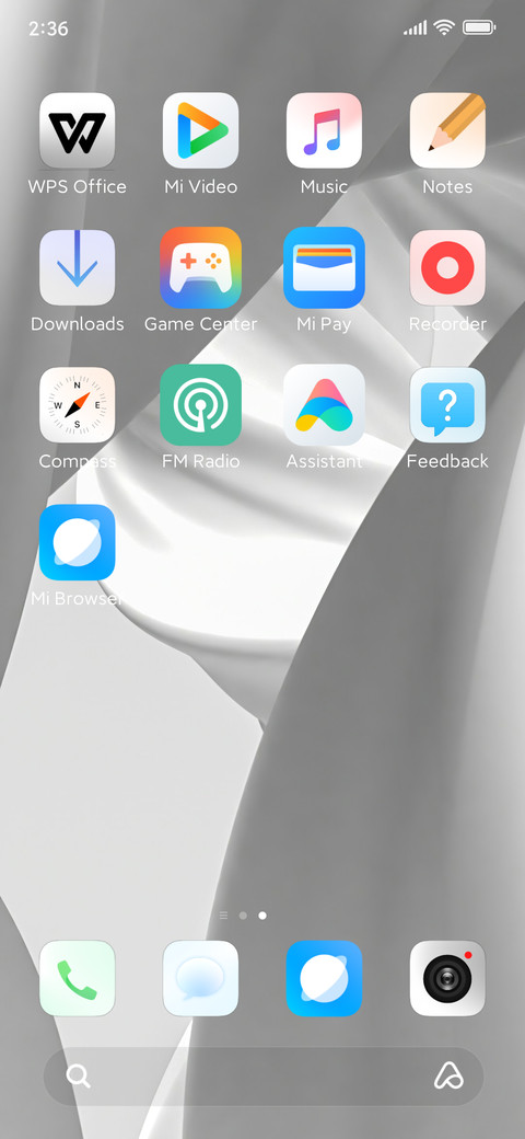 White Flowing V1 screenshot