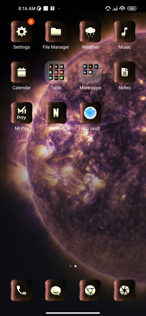 Solar screenshot