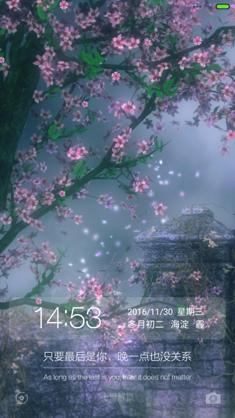 多彩之旅+动态落花 screenshot