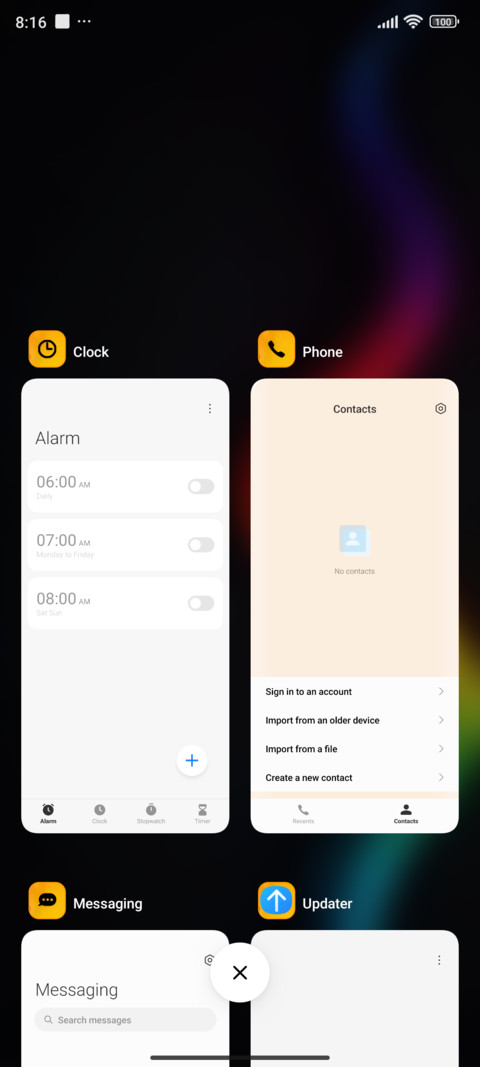colorful curve screenshot