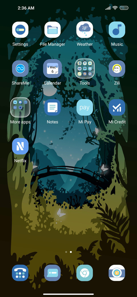 Paper art screenshot