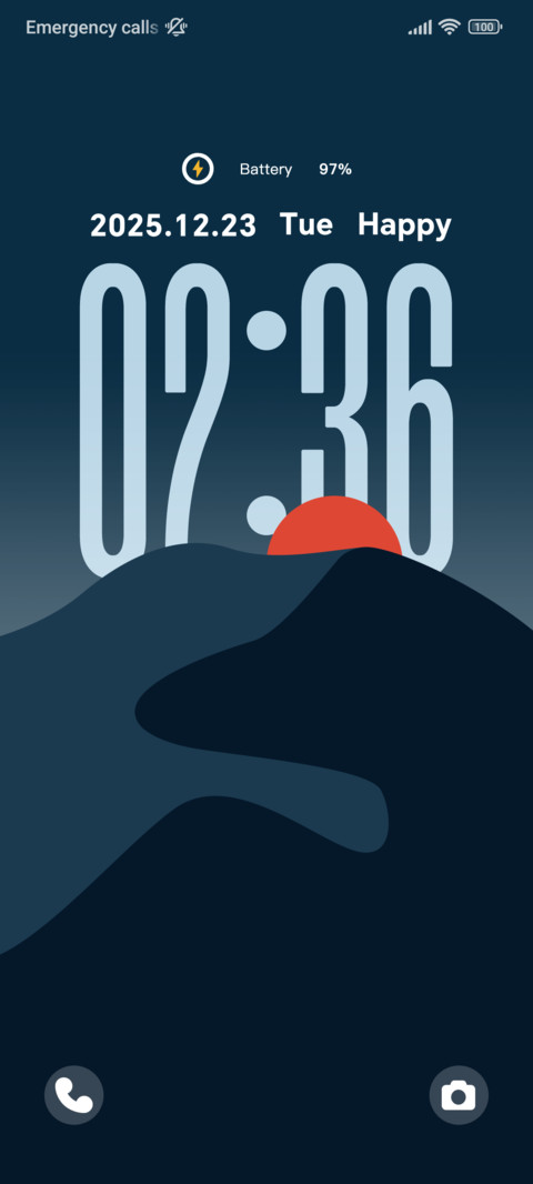 Mountain Glow screenshot
