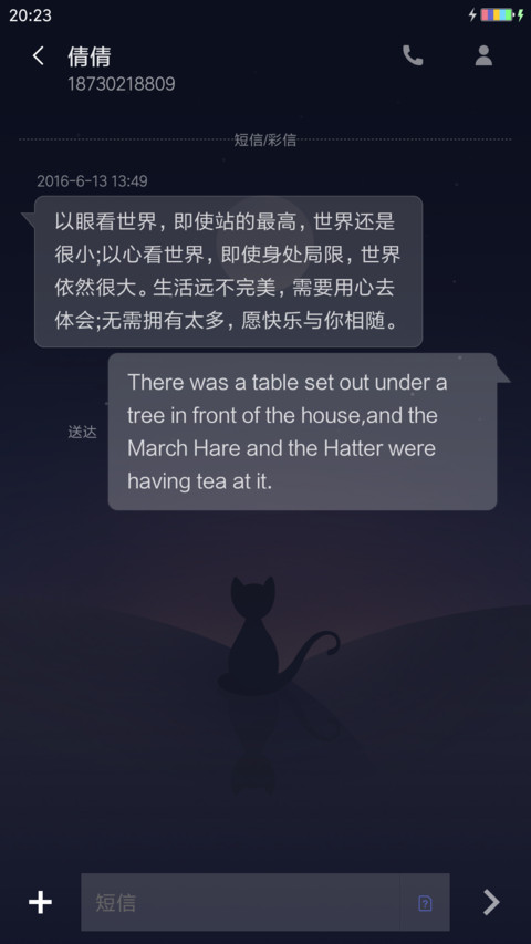 月亮与猫咪 screenshot