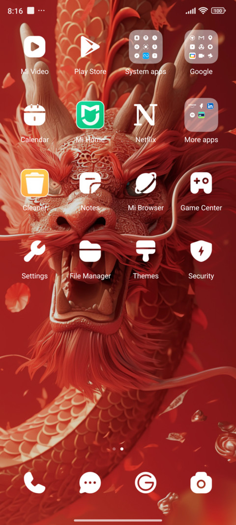 Dragon red screenshot