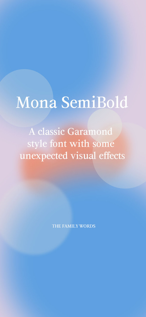 Mona SemiBold screenshot