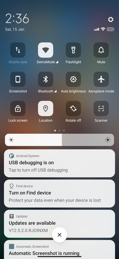 Experience 12.5 screenshot
