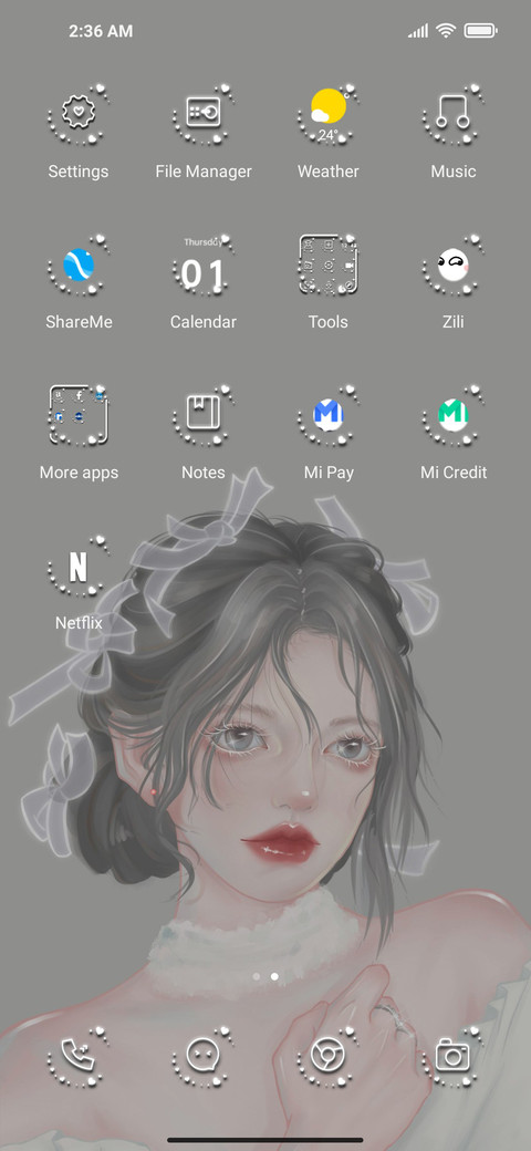 Romantic girl screenshot