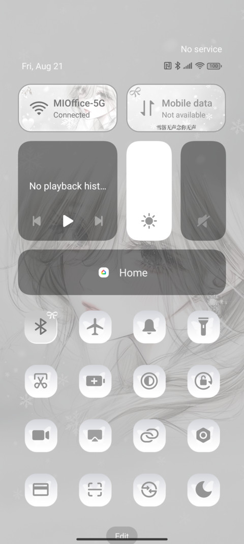 Winter Snow Girl screenshot