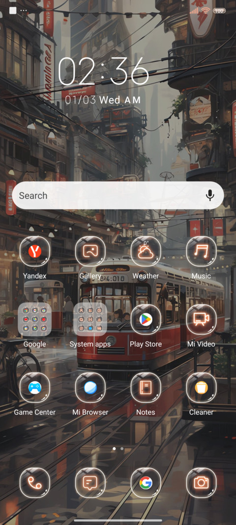 Rainy Night Street screenshot