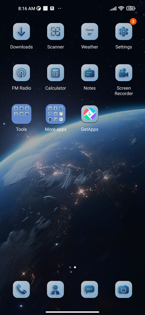 Earth order screenshot