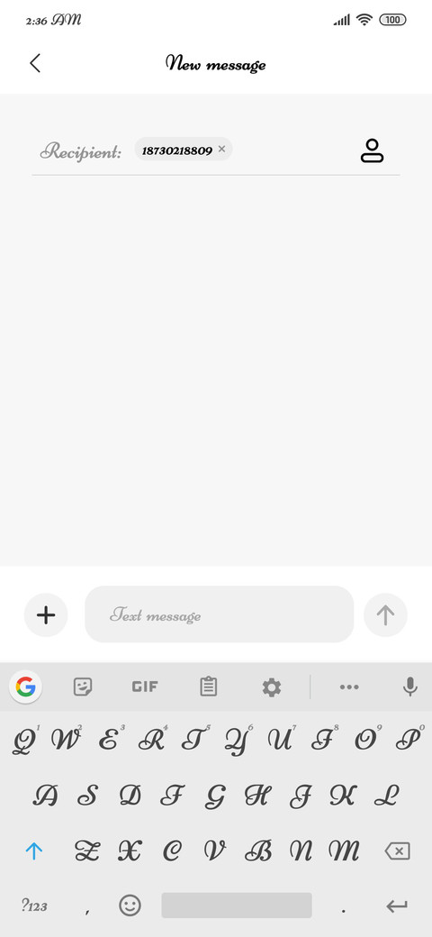 Niconne ExtraBold screenshot