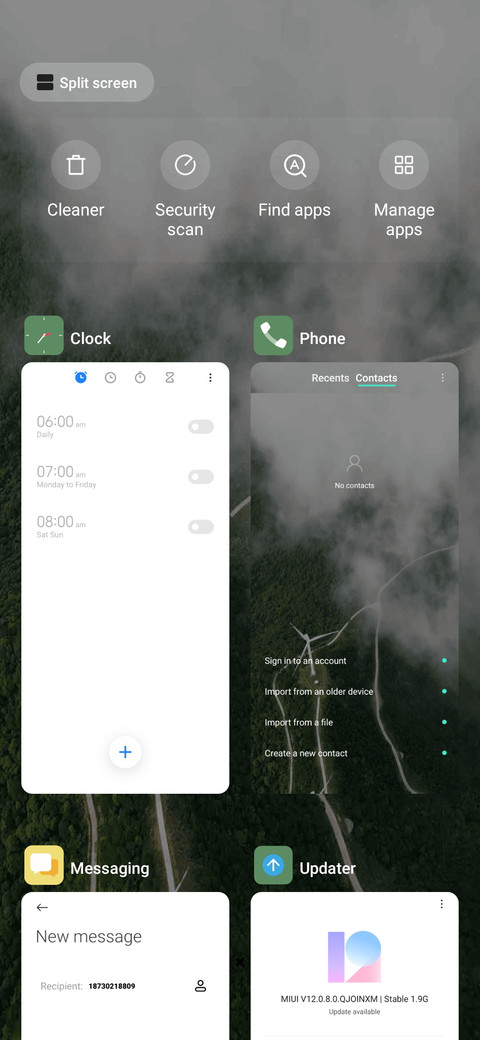 Cloud windmill screenshot