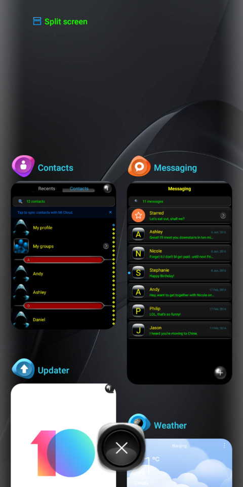 My theme screenshot