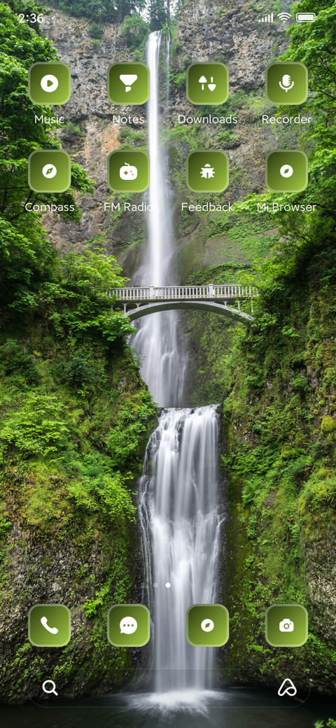 Waterfall screenshot