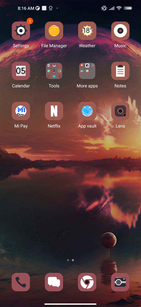 Fantasy planet screenshot