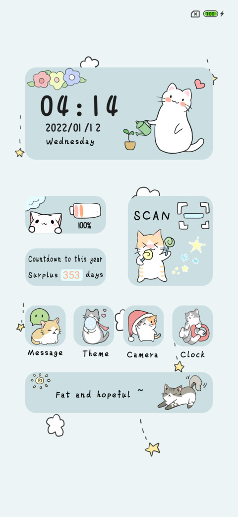 Cute cat screenshot