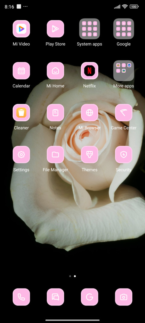 White Rose screenshot