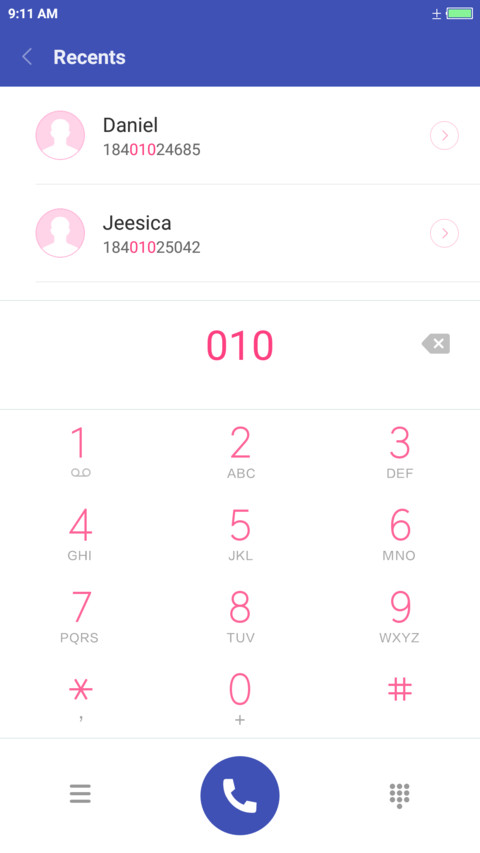 Indigo screenshot