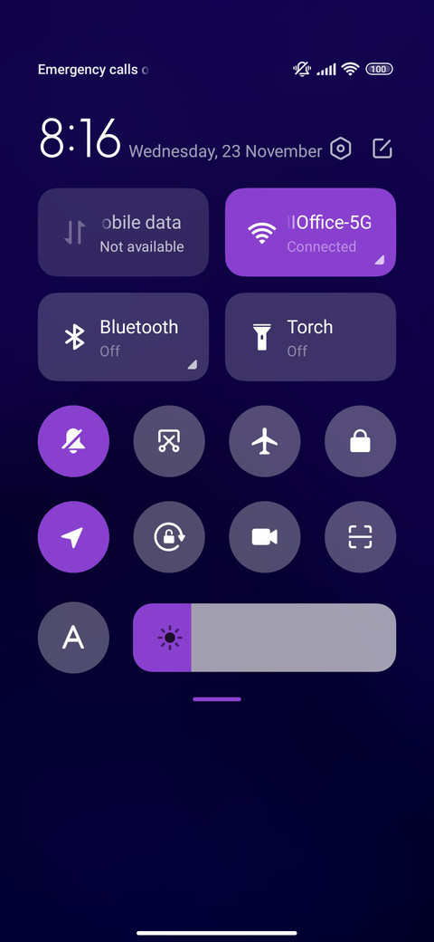 Abstract view screenshot