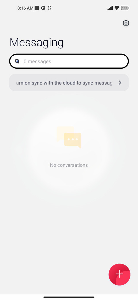 Xenon UI screenshot