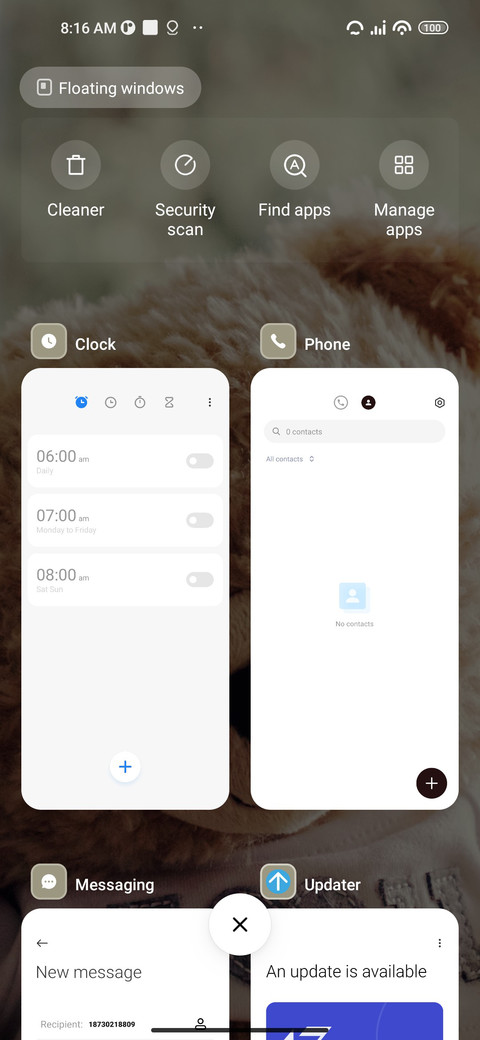 Teddy bear screenshot