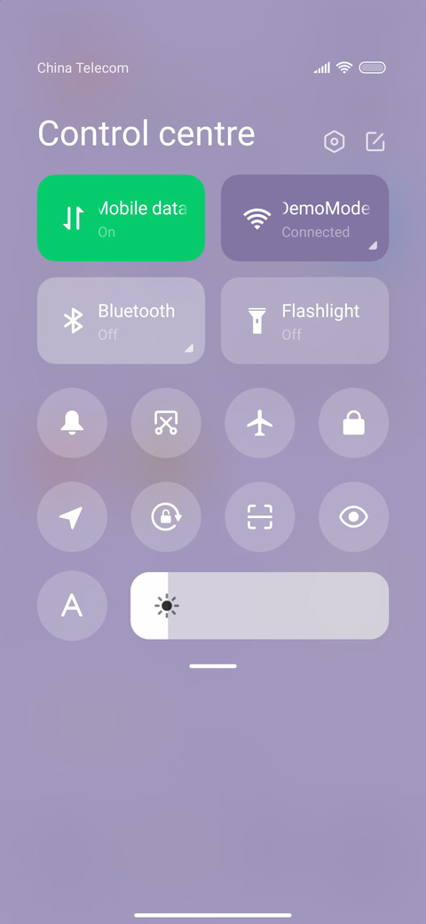 Tiled Purple Cute screenshot