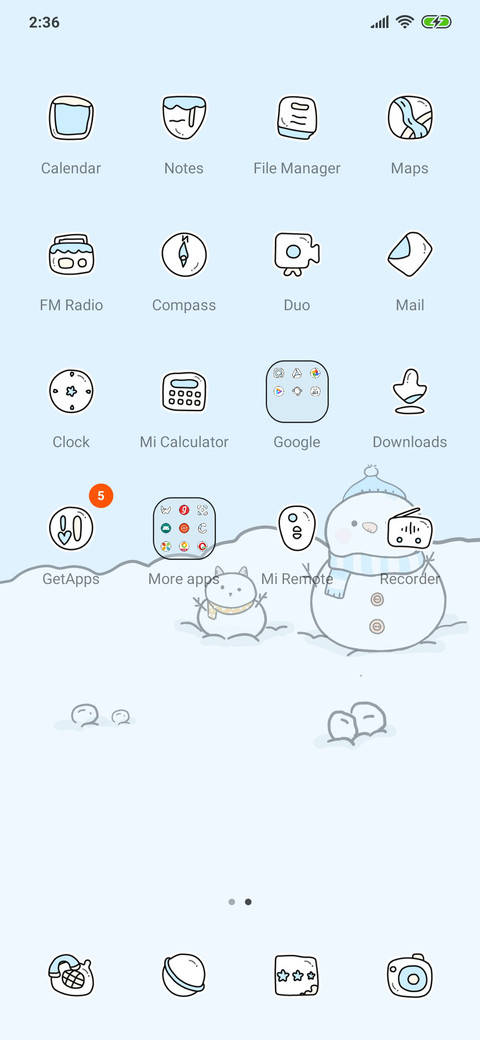 Snowman screenshot