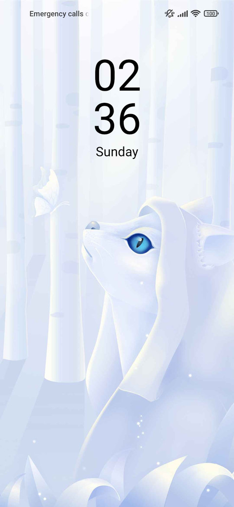 White night screenshot
