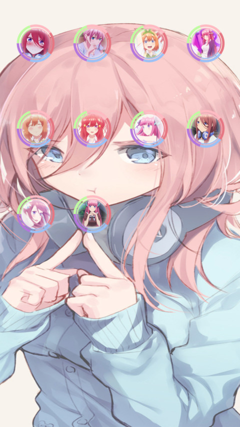 中野三玖 screenshot